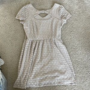 Lauren Conrad dress- bow and keyhole